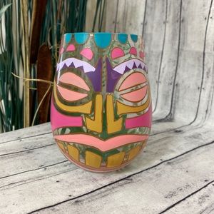 NEW! LOLITA TIKI TOO STEMLESS WINE GLASS